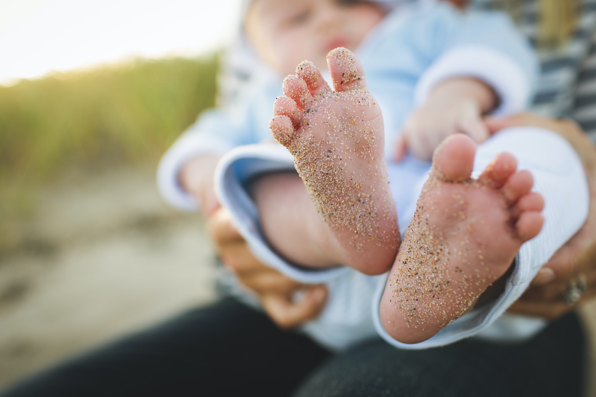 Using A Baby Hand And Footprint Impression As A Gift